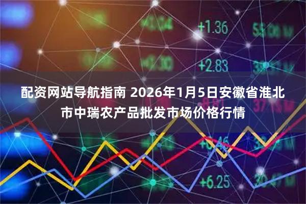配资网站导航指南 2026年1月5日安徽省淮北市中瑞农产品批发市场价格行情